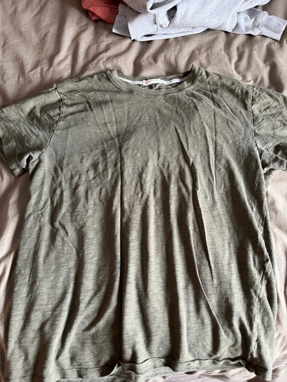 Alternative Olive Crew Neck Short Sleeve T-Shirt